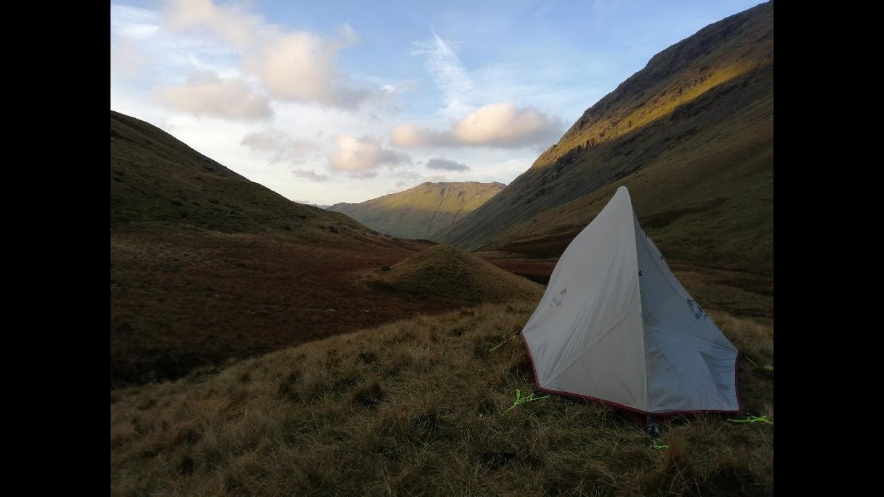 Hartsop Valley Solo Wildcamp - Nature Hike Cloud Up 1