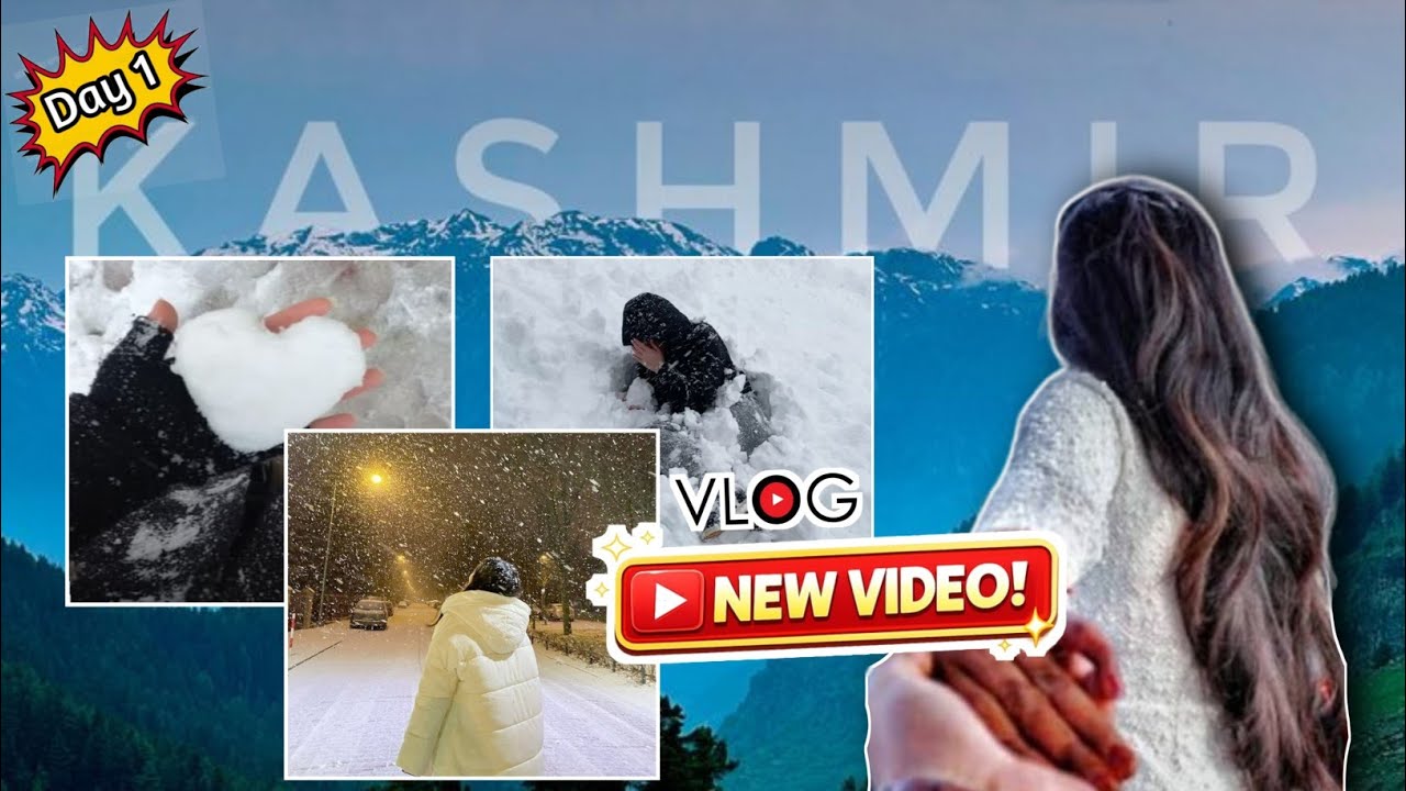 Kashmir Journey Part 1||Kashmir Vlog|| Varanasi to kashmir||cook with ayzal 