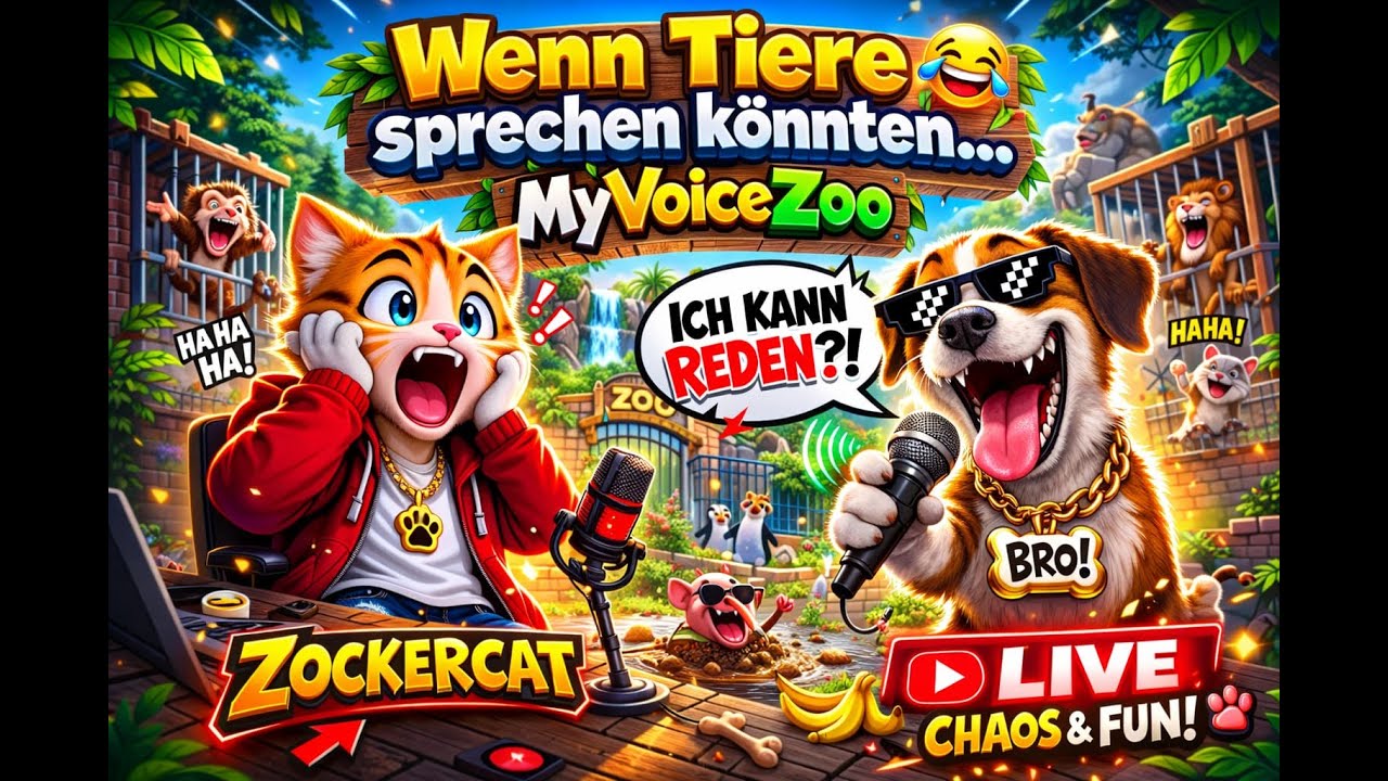 Wenn Tiere sprechen könnten… 😂 LIVE