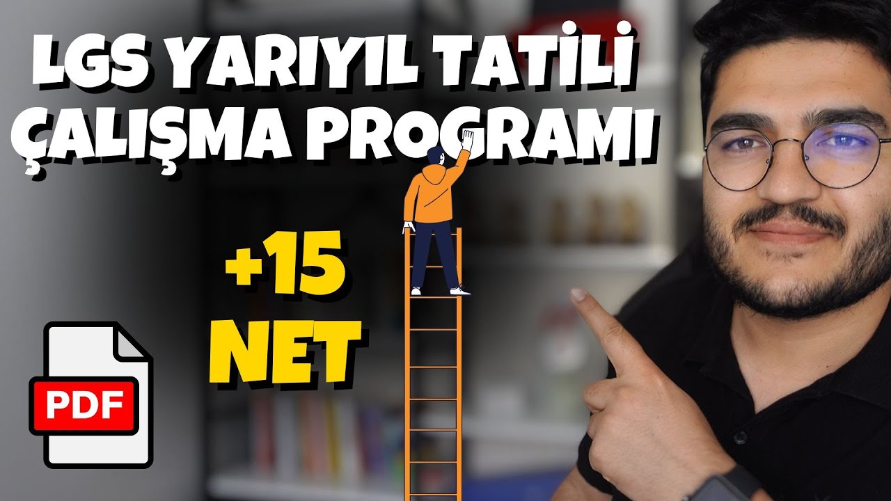 LGS Yarıyıl Tatili Çalışma Programı | LGS Rehberlik