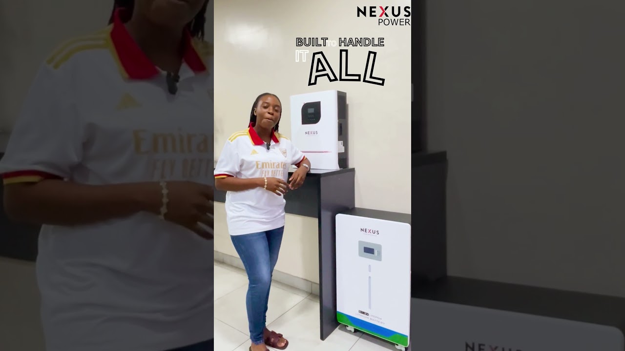 The Nexus Power HYBRID INVERTER and LITHIUM BATTERY