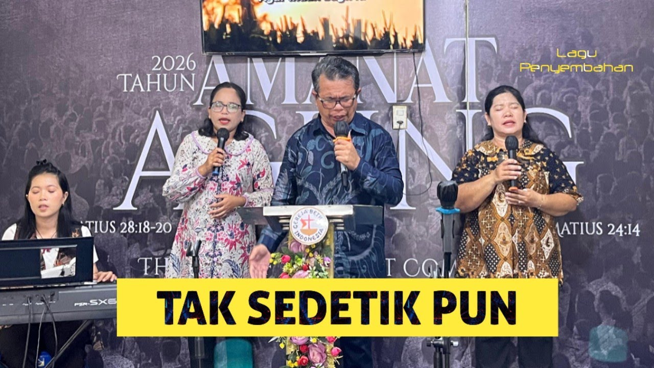 Tak Sedetik Pun (Berapa Ku Merindukan) // Pst. Lambok G Hutagalung