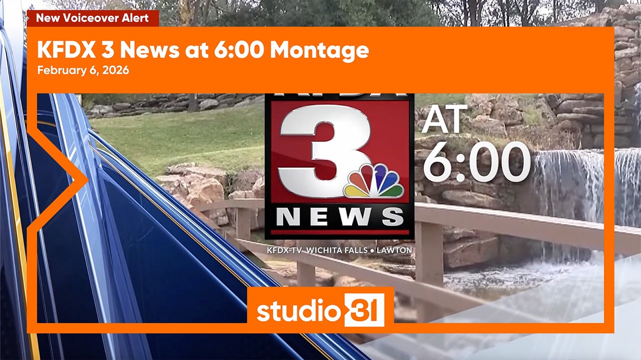 KFDX 3 News at 6:00 Montage, 2/6/2026 (New Voiceover)