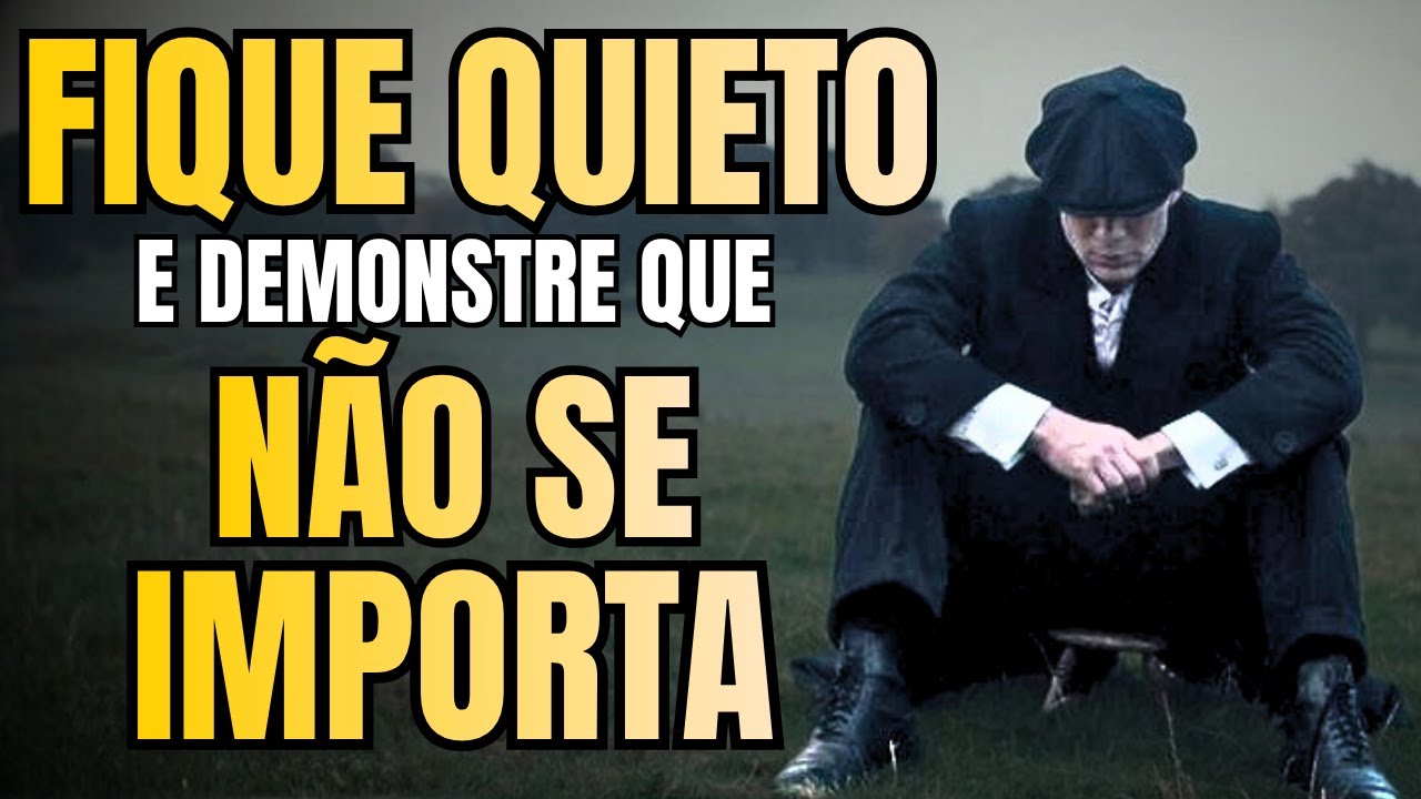 SEJA CALMO e SILENCIOSO | Nada Te Afetará se Fizer ISSO