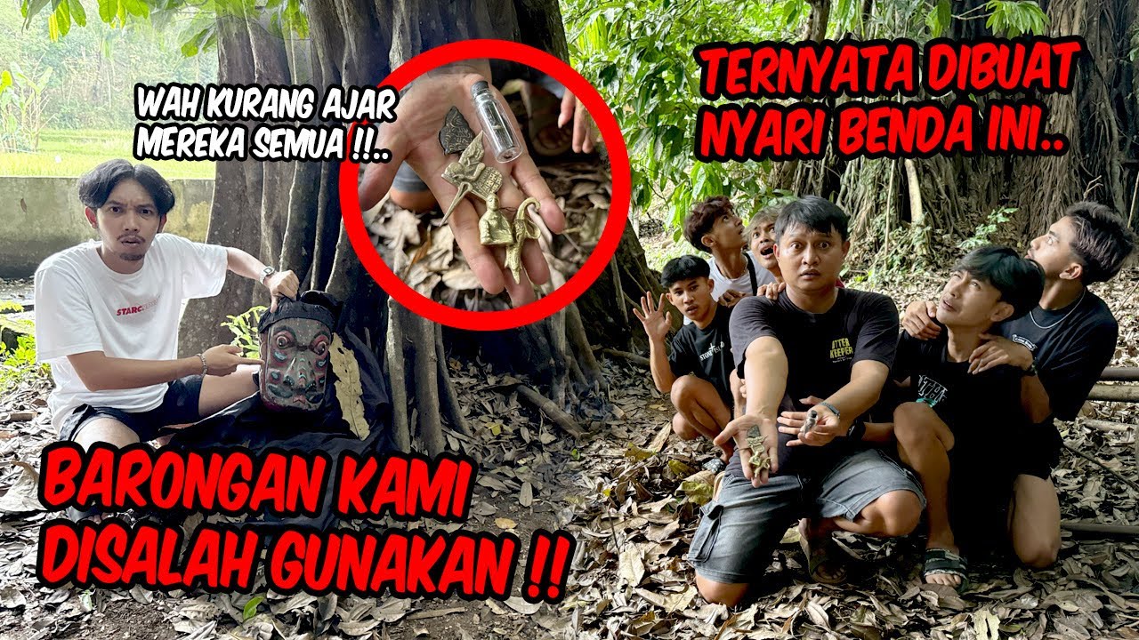 UDAH KELEWATAN MEREKA SEMUA !! Nekat bawa barongan demi nyari benda ini..