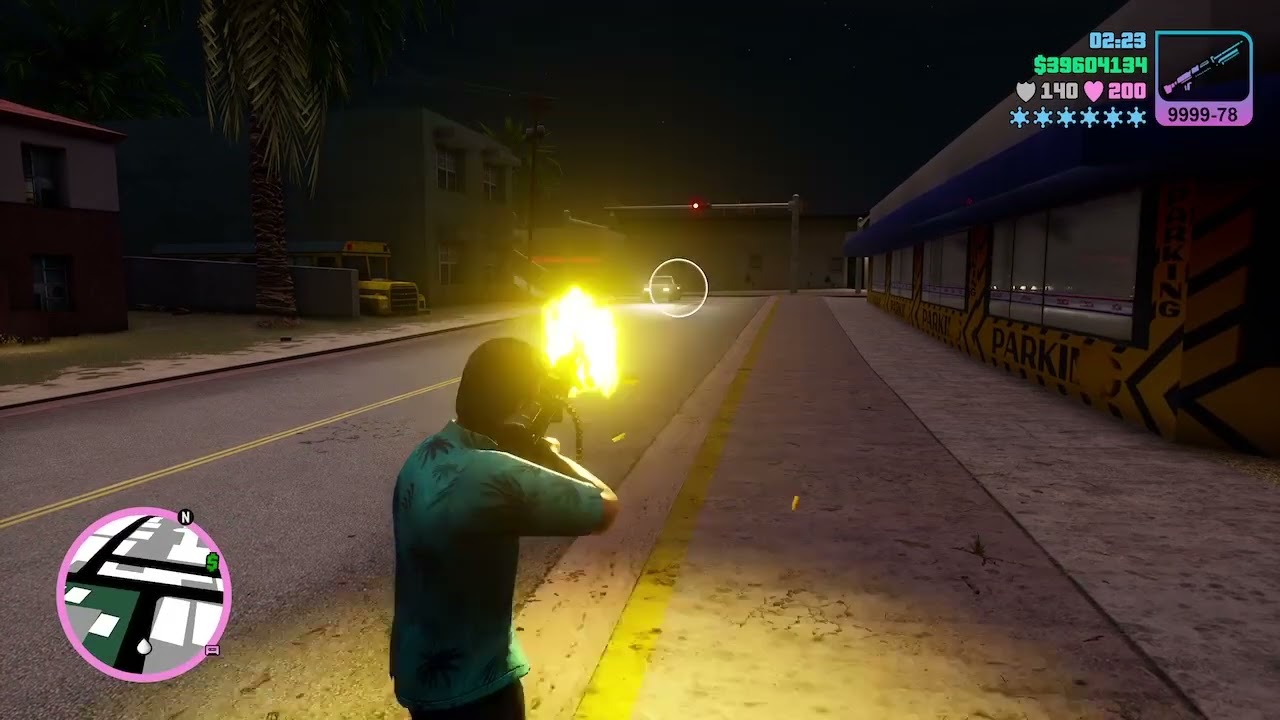 GTA Vice City The Definitive Edition M60 Light Machine Gun Rampage