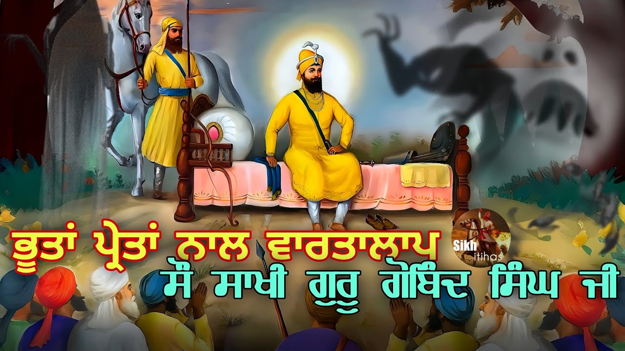 Guru Gobind Singh Ji & Bhoot Pret || 84 Lakh Yoni || 100 Sakhi || Karma Di Khed || Sikh Itihas