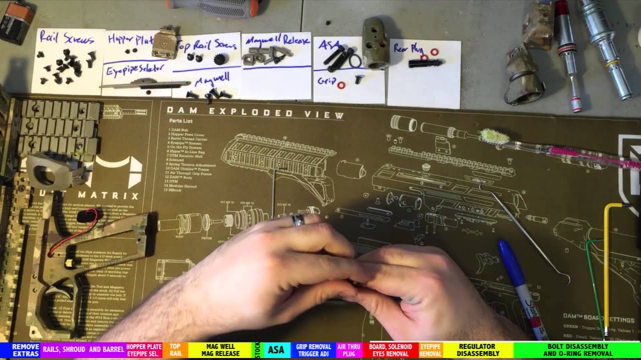 DYE DAM - COMPLETE REAL TIME TEAR DOWN