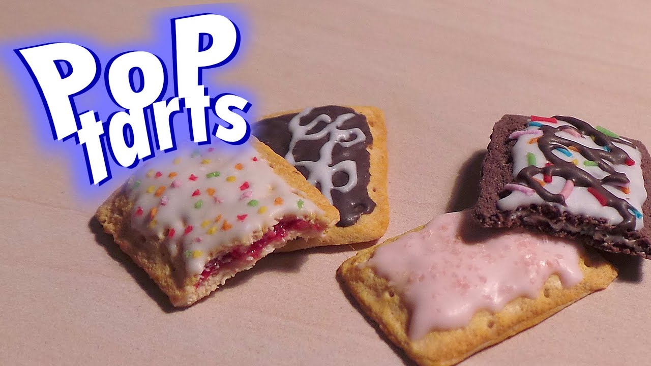 Cute Polymer Clay Pop Tarts - Tutorial