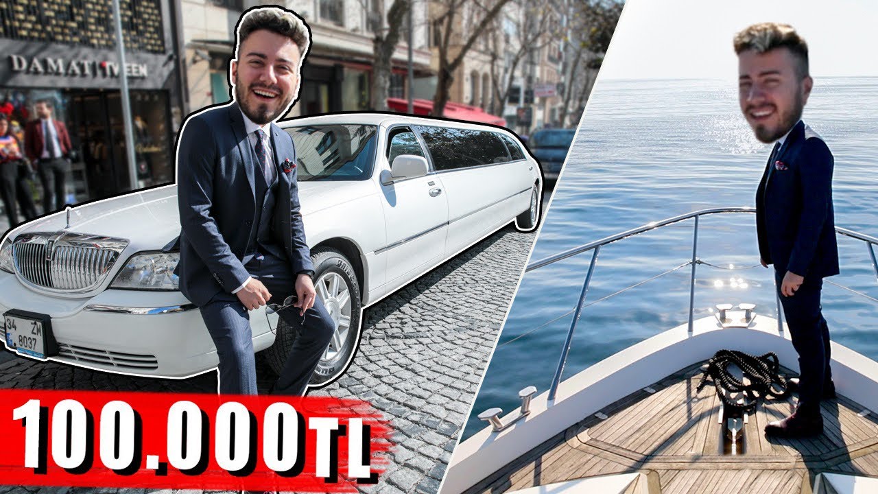 100.000 TL 'LİK BİR GÜN GEÇİRMEK