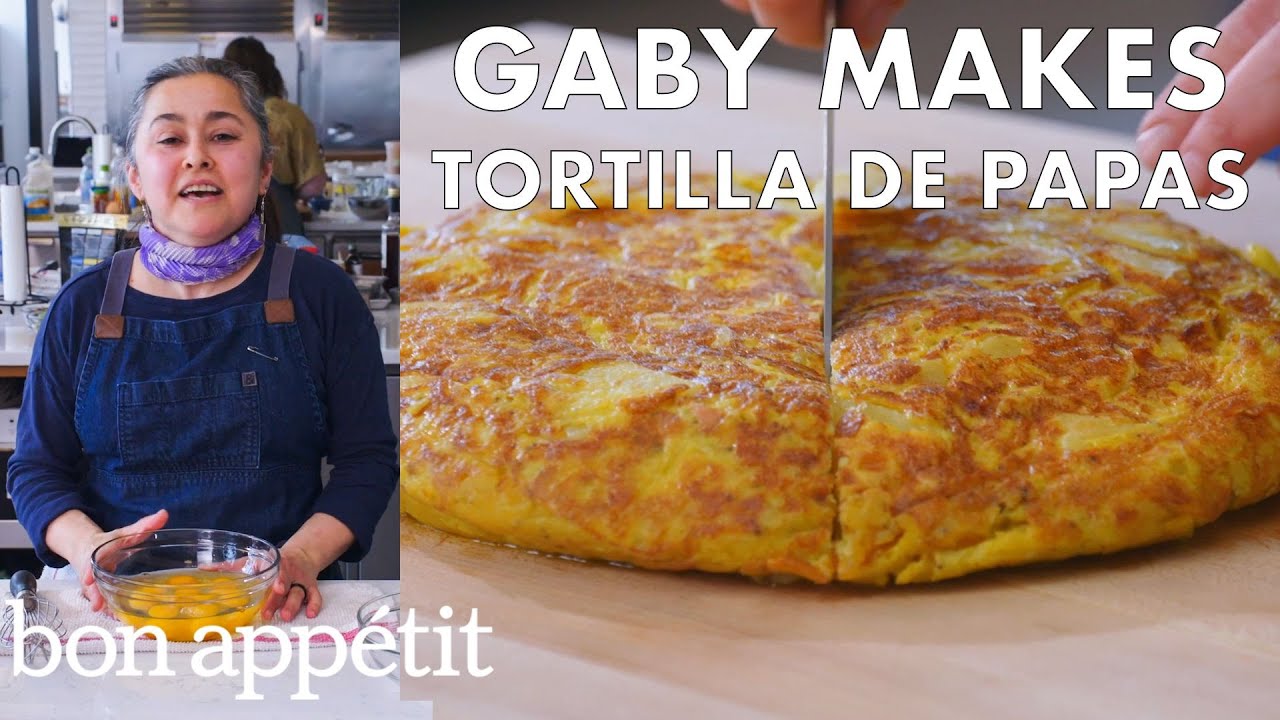 Gaby Makes Tortilla de Papas | From the Test Kitchen | Bon Appétit
