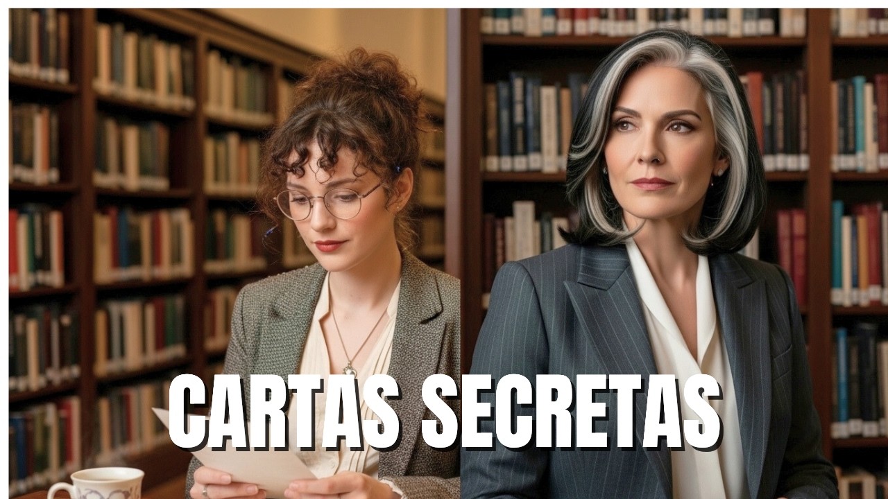 Encontrei Cartas de Amor SECRETAS na Biblioteca... Eram Para MIM