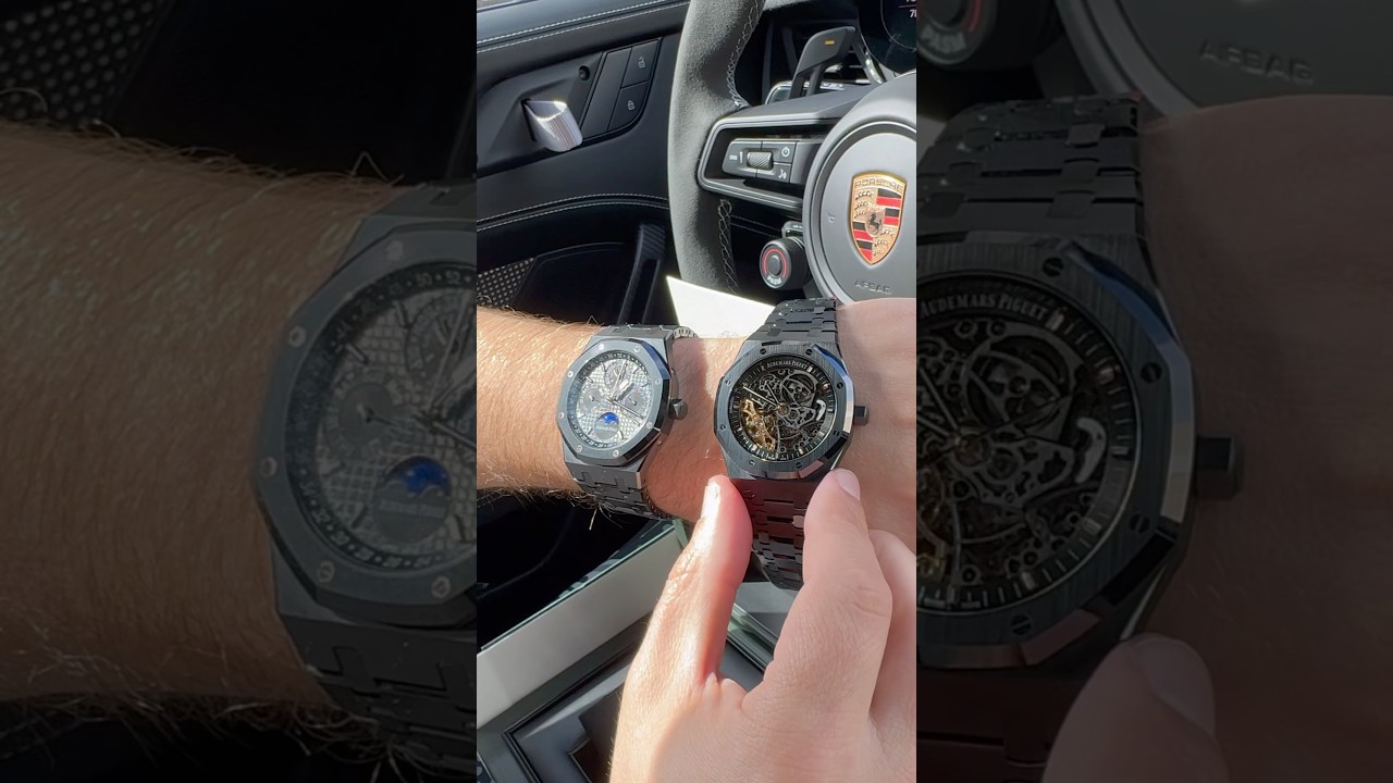Unboxing Audemars Piguet Royal Oak Double Balance Wheel in Black Ceramic Openworked 15416CE #Watch
