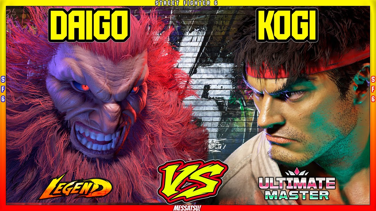 SF6 Daigo (Akuma) VS Kogi (Ryu) 💥 Messatsu 💥