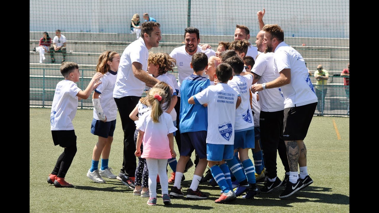 Puerto Malagueño campeón benjamín preferente 2018/9