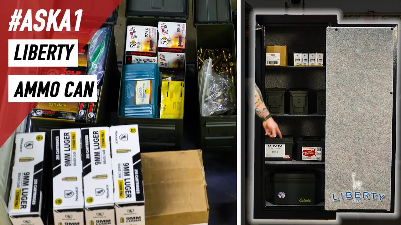 The BIGGEST Ammo Can Ever? | Liberty Safe Ammo Can