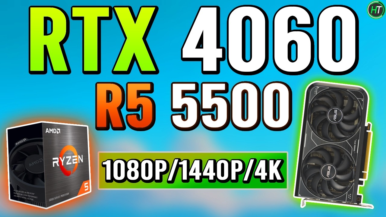 R5 5500 + RTX 4060  -  Good Gaming Combo?!