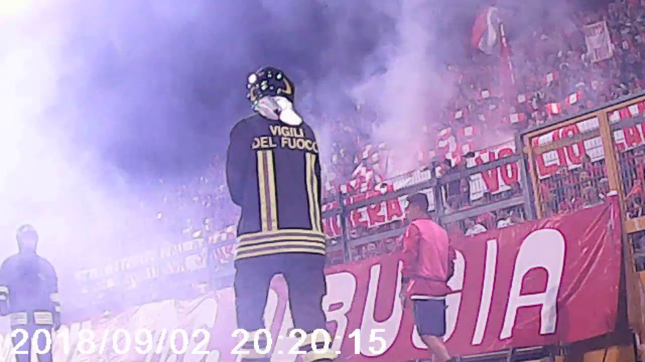 02/09/2018 PERUGIA VS ASCOLI I TIFOSI DELLA CURVA NORD