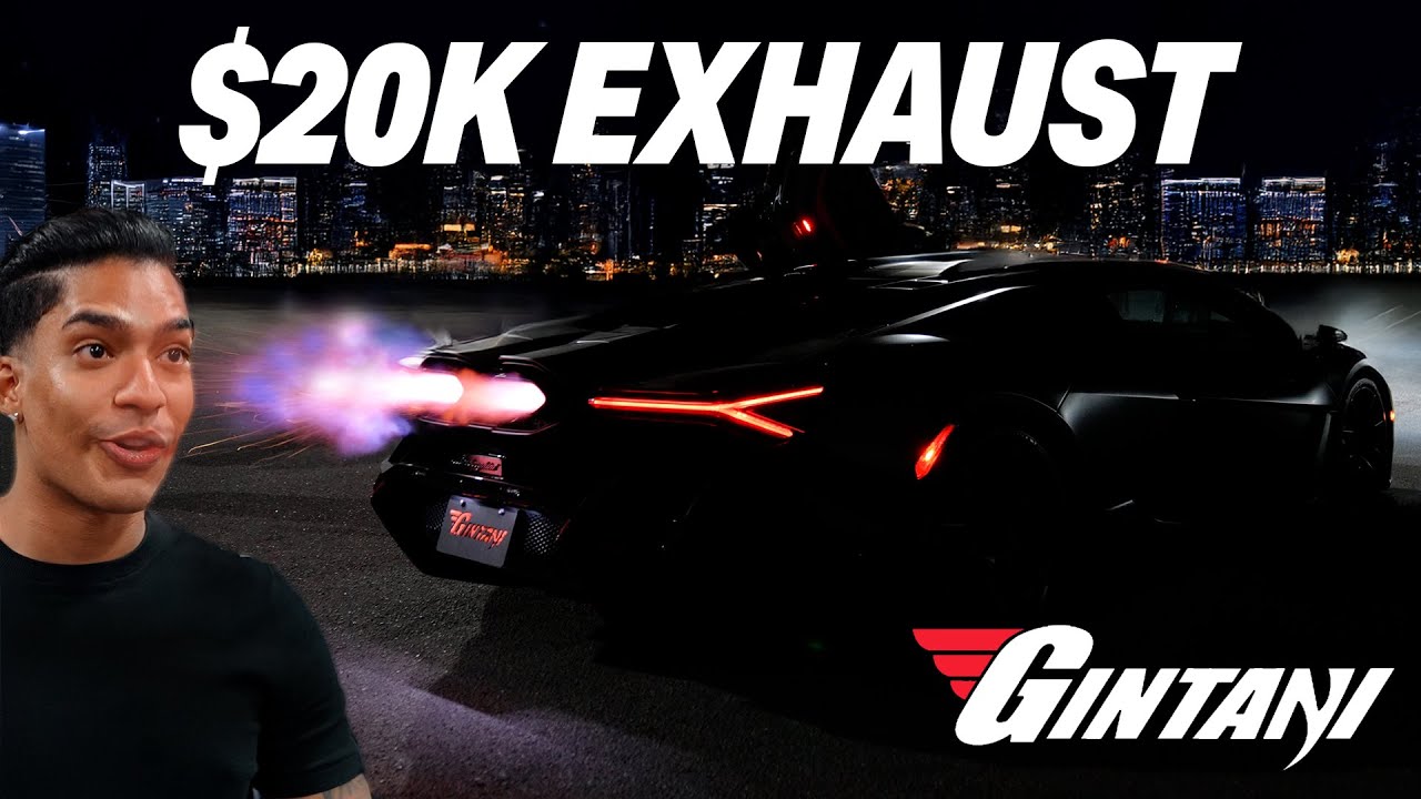 I Bought a Gintani F1 Exhaust For My Lamborghini Revuelto