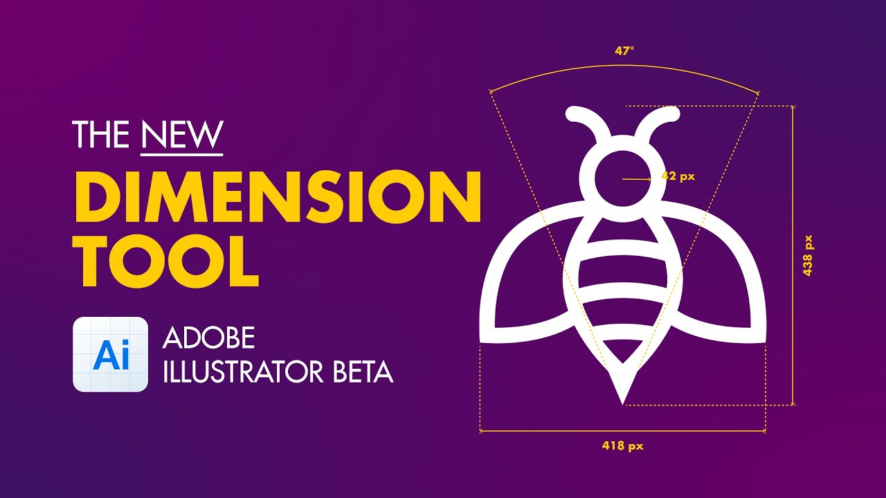 Инструмент «Размеры» в Adobe Illustrator — руководство по полной бета-версии.