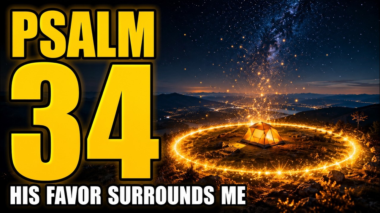 PSALM 34: Claim God’s Favor and Deliverance from All Enemies