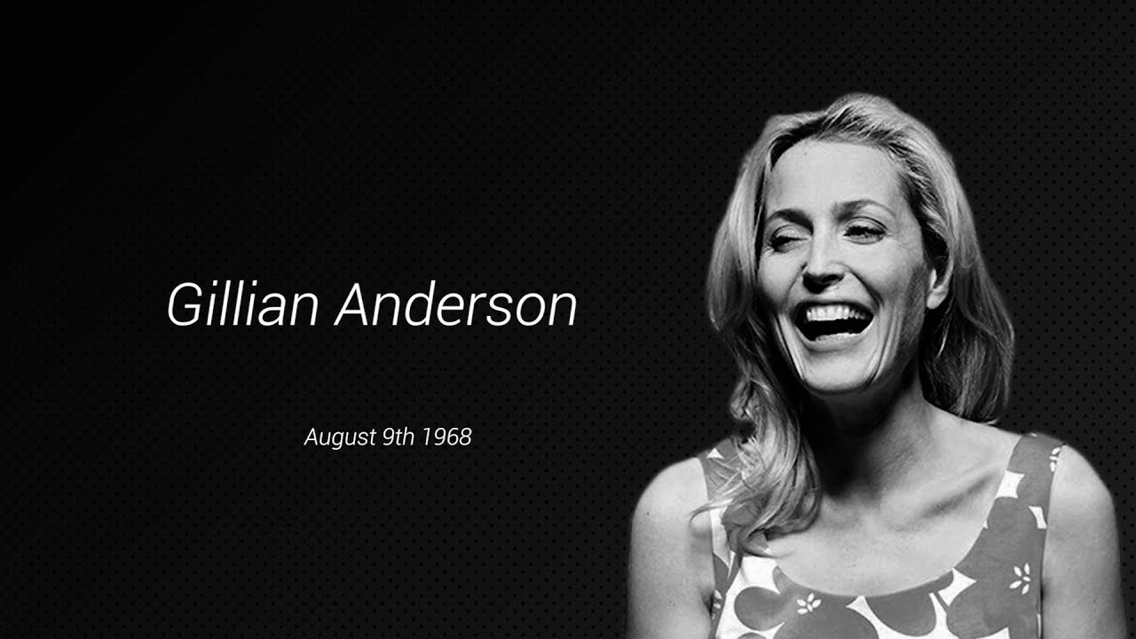 Gillian Anderson at 50