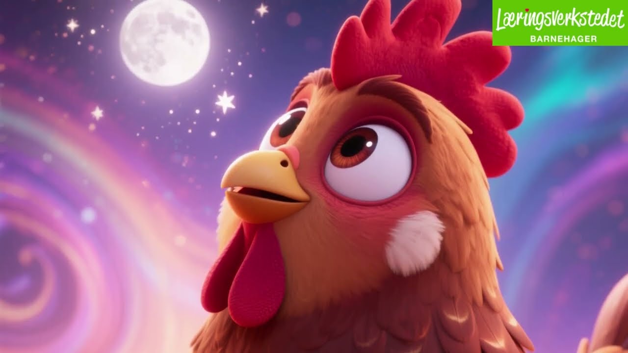 🐔 HØNA SOM SKULLE TIL DOVREFJELL | Et trygt og morsomt eventyr! ✨🌾