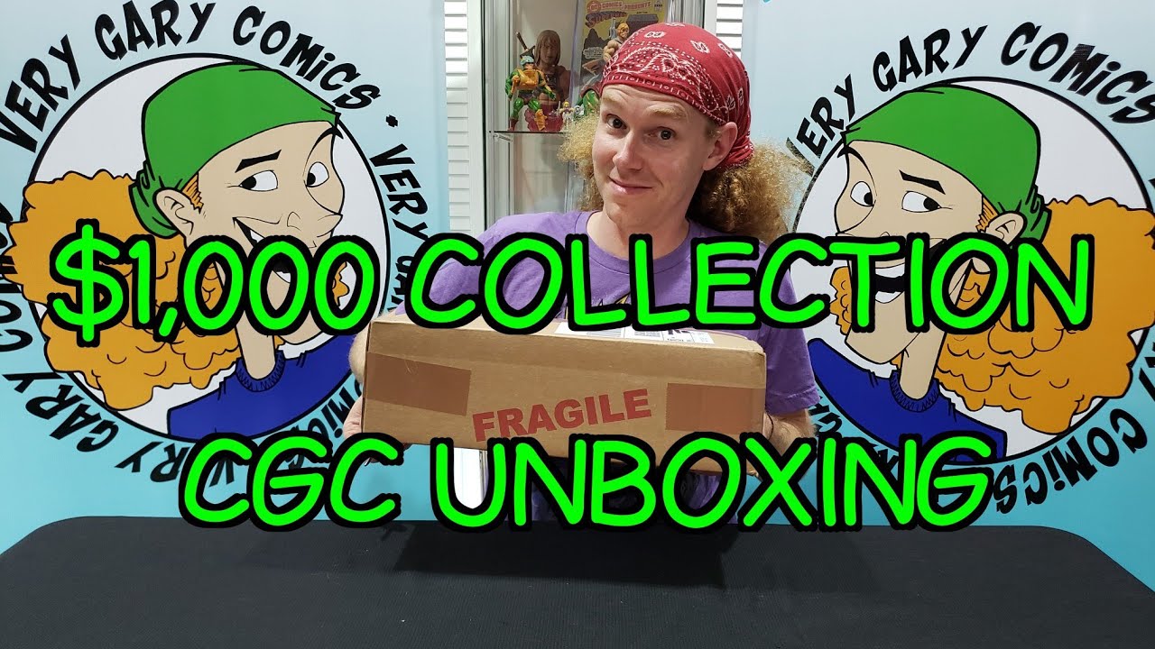 CGC Unboxing $1,000 Comic Book Collection
