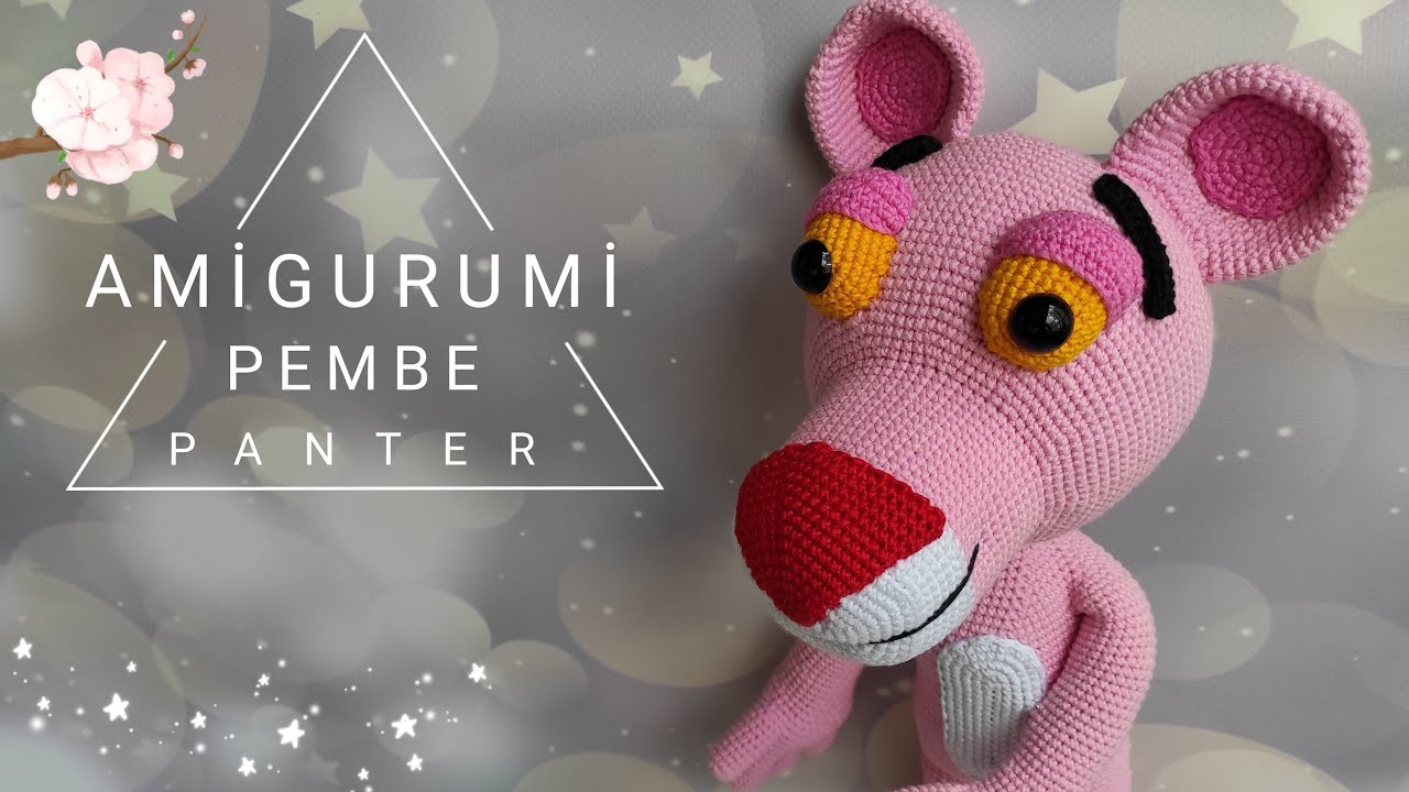 AMİGURUMİ PEMBE PANTER |PART 2| AYAK