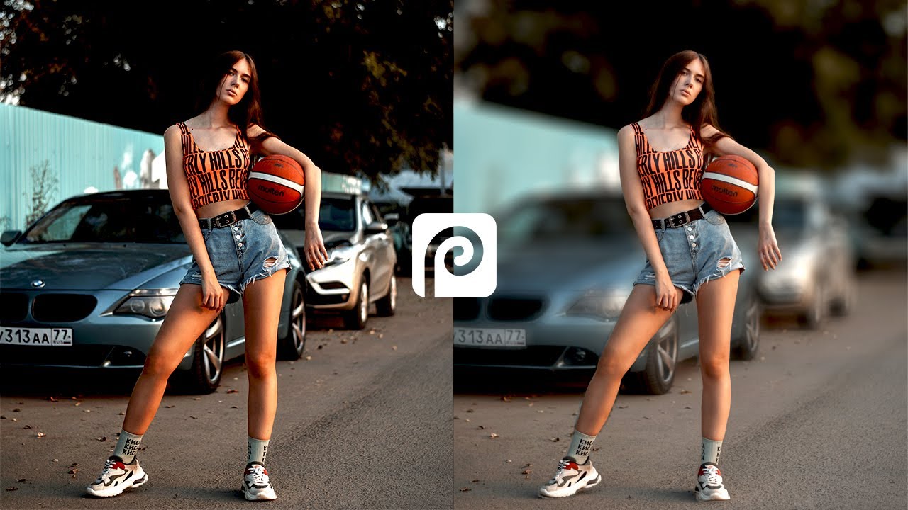 Blurry Background, Shallow Depth of Field Effect - Photopea Tutorial