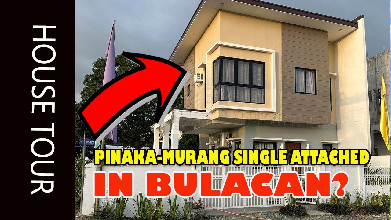 PINAKA-MURANG SINGLE ATTACHED IN BULACAN I Complete Amenities with FREE FENCE PA near New Balintawak