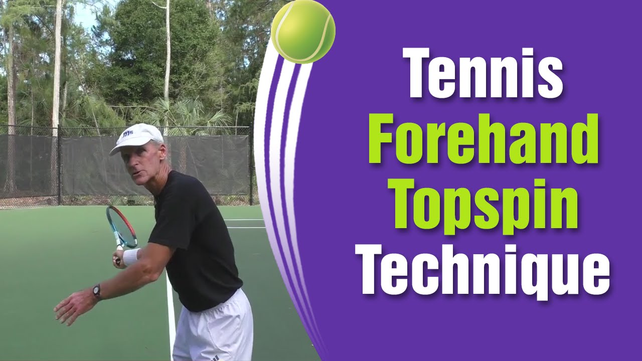 Tennis Forehand Topspin Technique Like The PROS!
