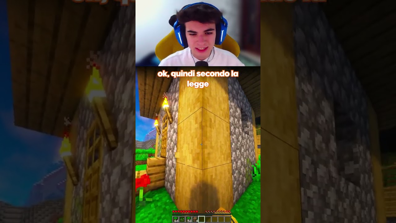 MINECRAFT MA... OTTENGO I BLOCCHI SU CUI CAMMINO