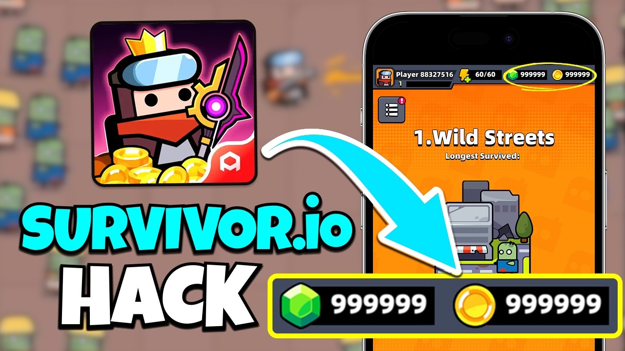 How to Get Unlimited Money and Gems in Survivor.io (iOS/Android) - Survivor.io Hack Mod