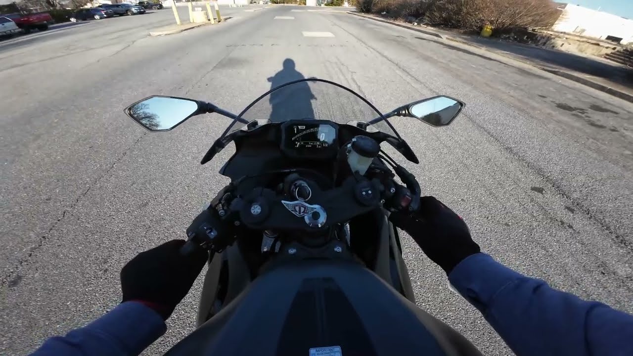 My First Ride On The 2025 ZX-6R | New Rider Practice