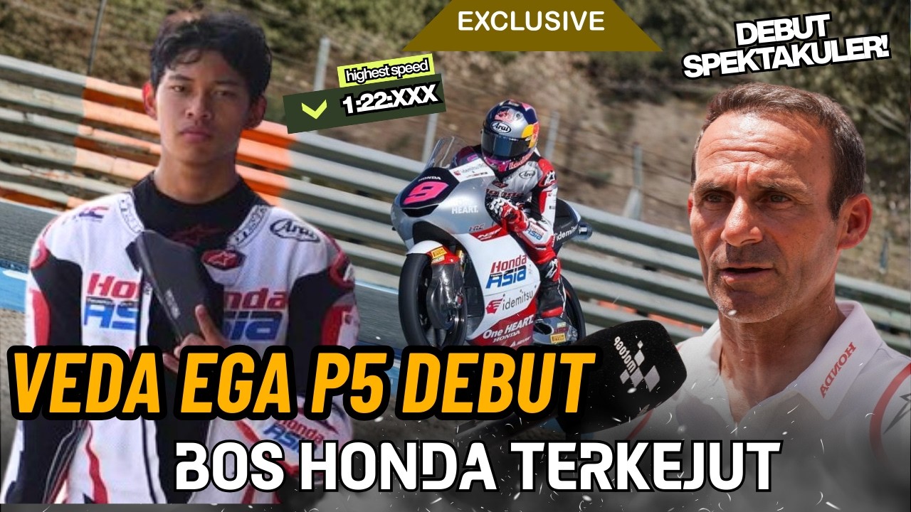 BOS HONDA MOTOGP LANGSUNG TANDAI VEDA EGA PRATAMA, KONTRAK BARU MENANTI⁉️ BERITA MOTOGP INDONESIA