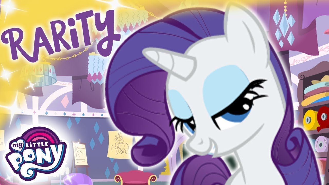 My Little Pony en français 🦄 Rarity 1 heure COMPILATION | La magie de l'amitié MLP