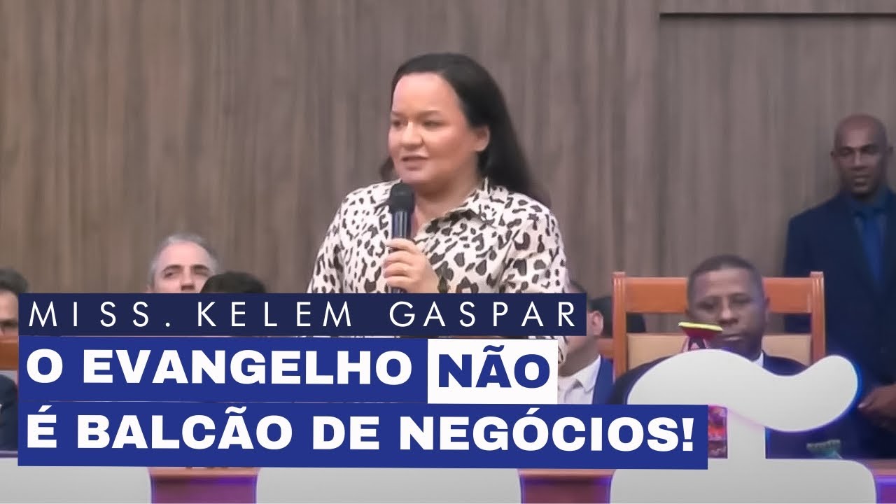 Prega&ccedil;&atilde;o VI CONGRESSO DE MISS&Otilde;ES da Assembleia de Deus - Tirirical / MA. (Mission&aacute;ria Kelem Gaspar)