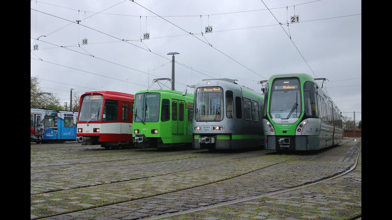 Hannoveri Stadtbahn 2025 áprilisában