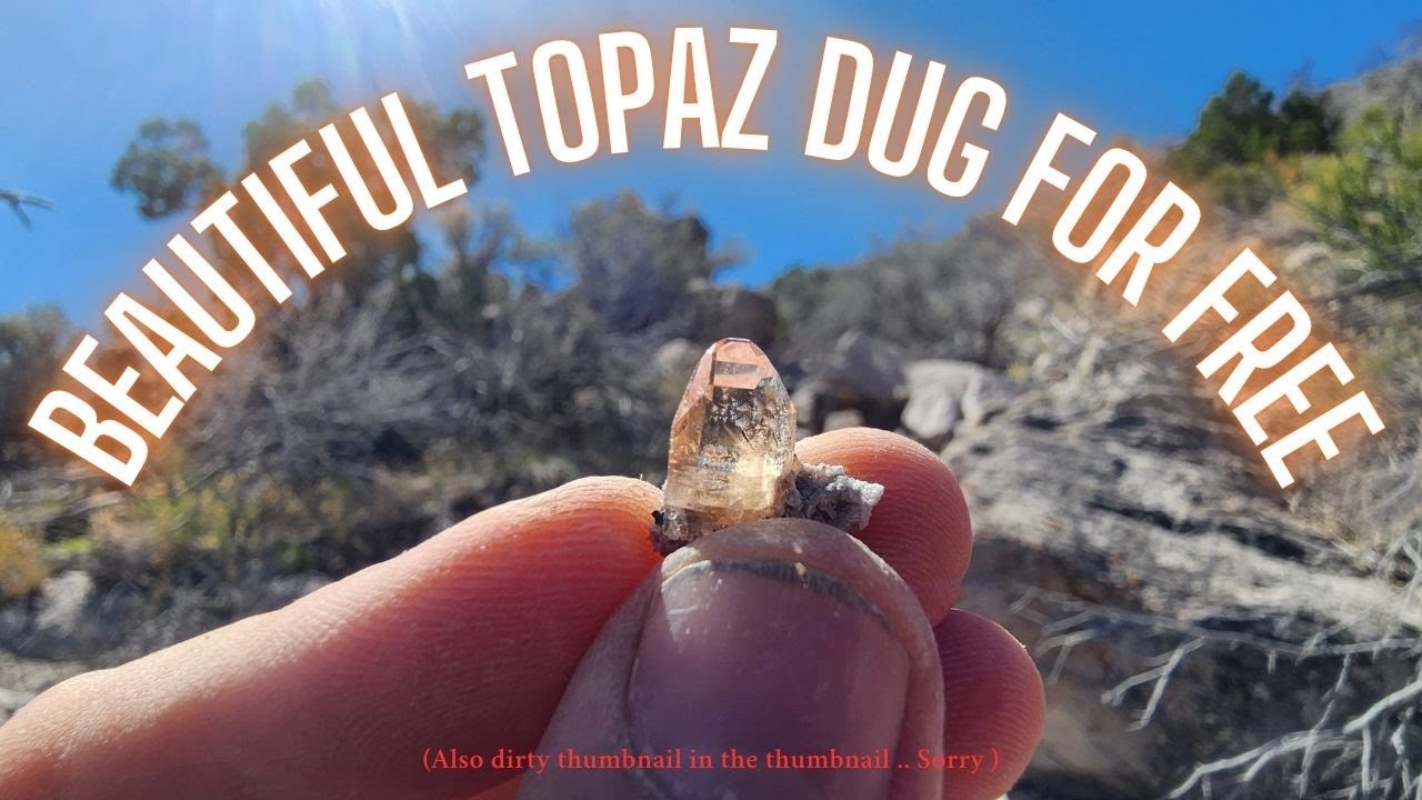 No Fee, Just Crystals – Topaz Mountain Rockhounding Adventure!