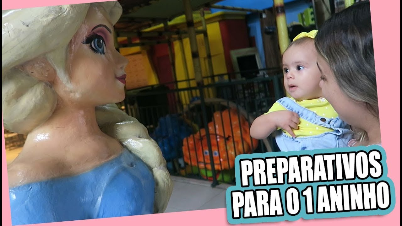 PREPARATIVOS PARA A FESTA DE 1 ANO DA ELIZA | Kathy Castricini