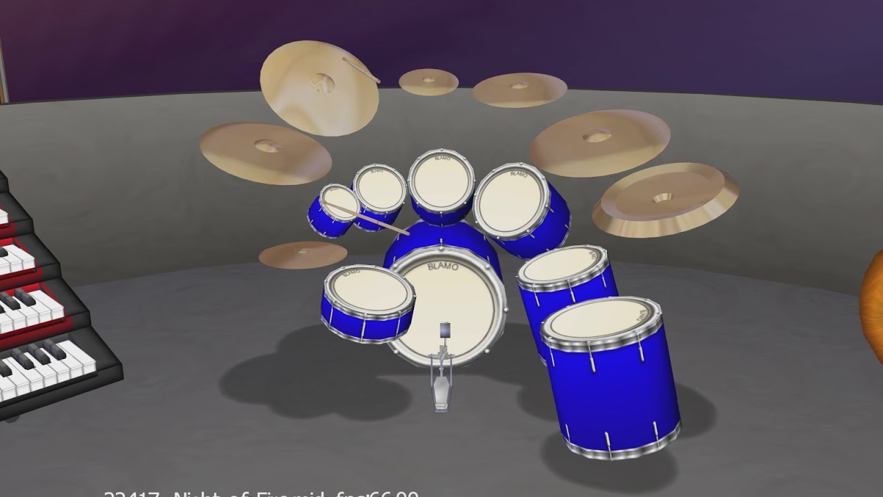 night of fire midi but it's high quality