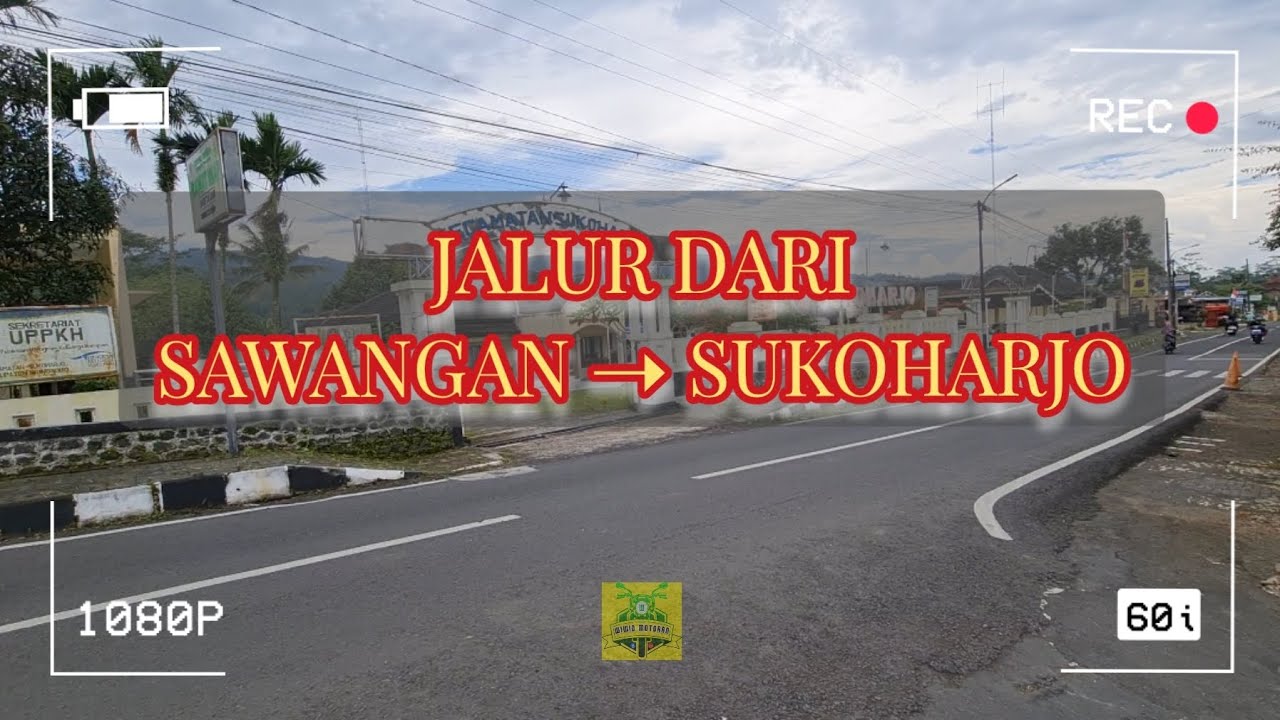 Motoran Sawangan ke Kecamatan Sukoharjo | Motoran Santai Jalur Desa