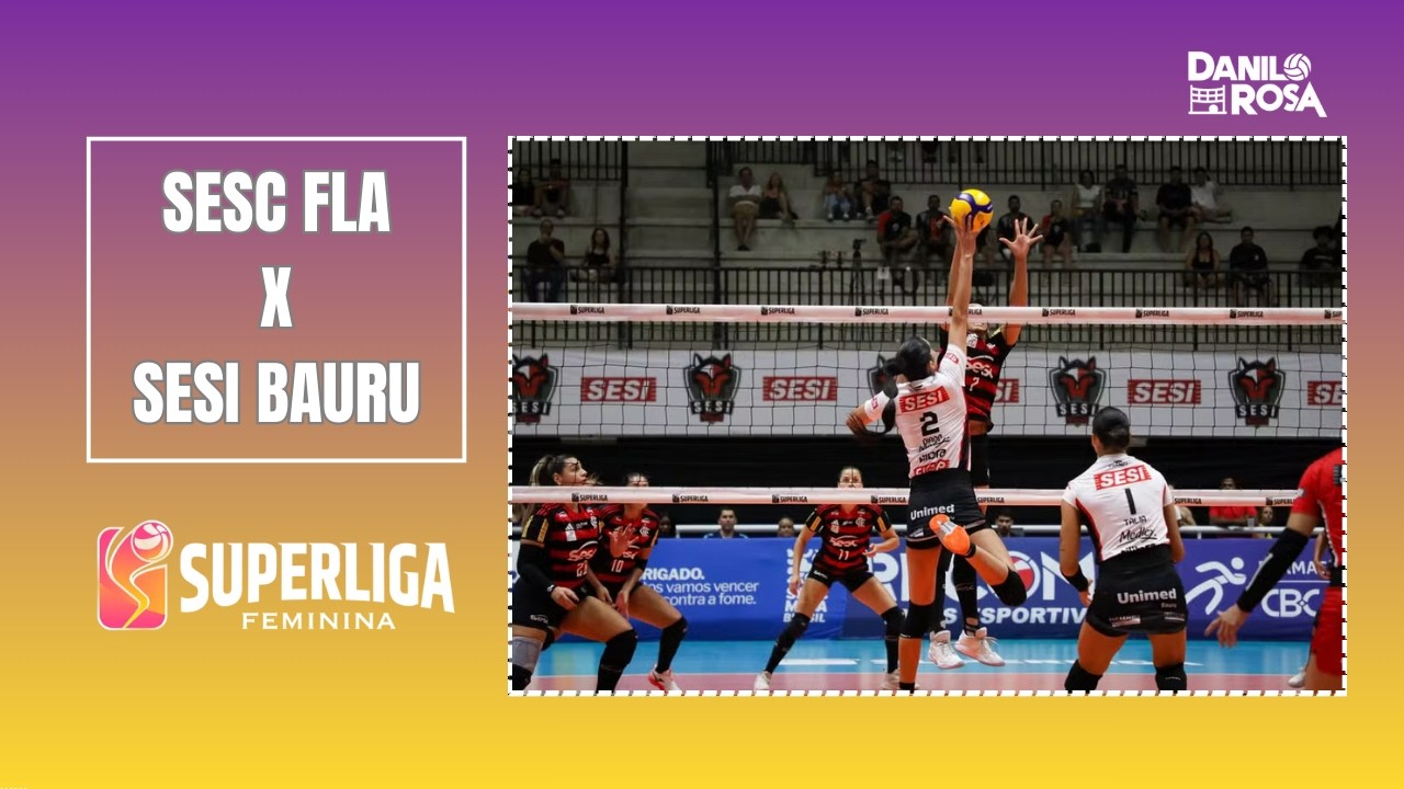 Sesc Flamengo x SESI Bauru | Melhores Momentos | Superliga Feminina 25/26