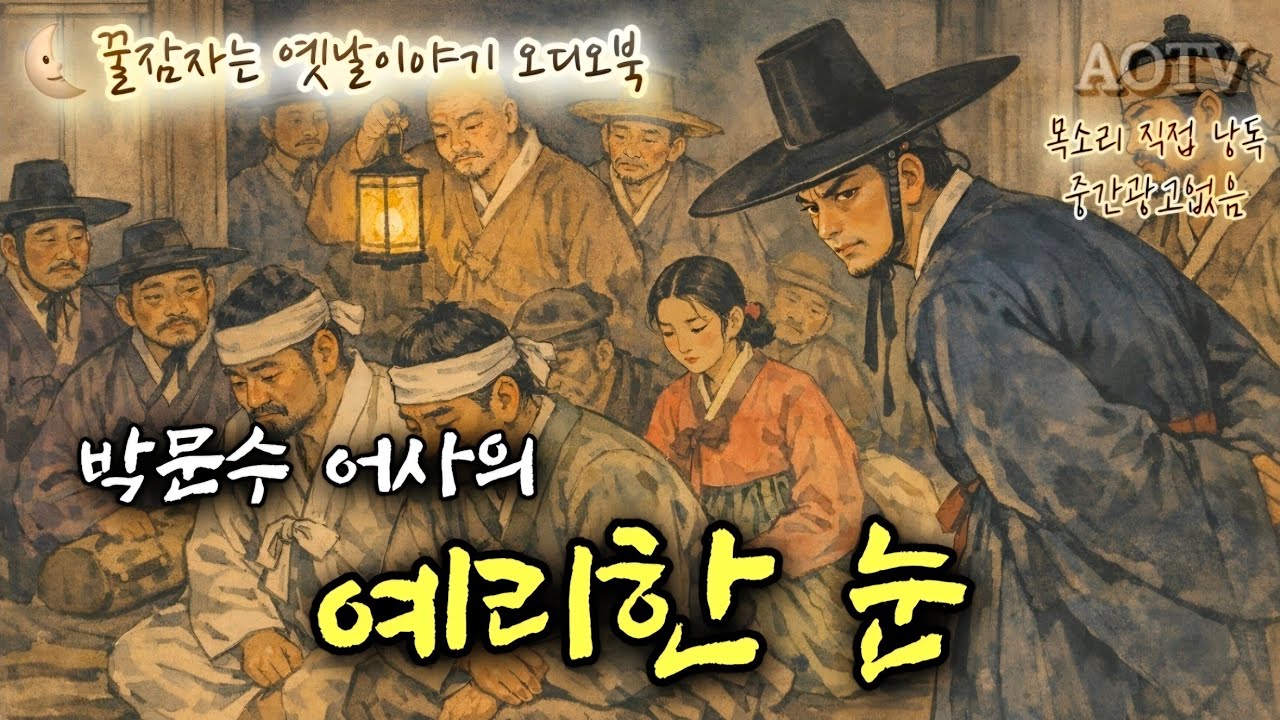 🌜박문수 어사의 예리한 눈, 암행어사 박문수 시리즈 제7부, 옛날이야기, 중간광고없는 잠자리동화, 책 읽어주는 여자, 고전 오디오북, 민담, 설화
