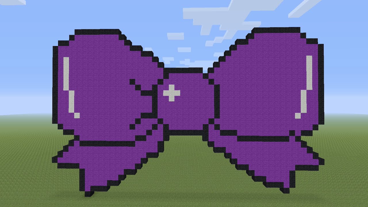 Minecraft Pixel Art - Large Ribbon