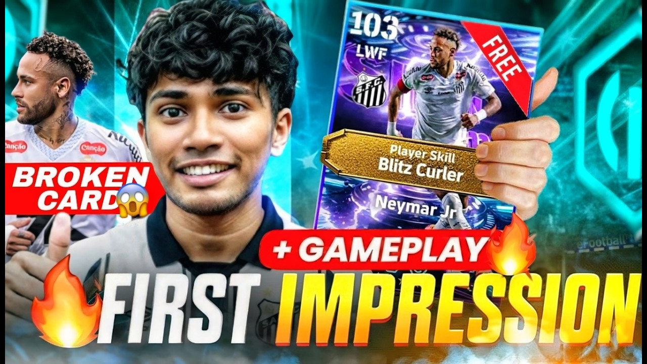 NEW NEYMAR BLITZ FIRST IMPRESSION🔥 THIS CARD IS BROKEN 🤯| RiCH BOY eFootball 26