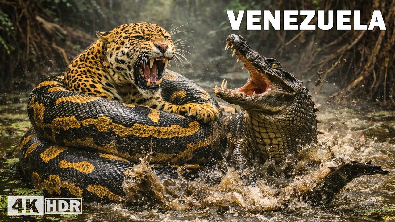 VENEZUELA SALVAJE | Los Depredadores Más Poderosos de la Selva Tropical | Documental Completo