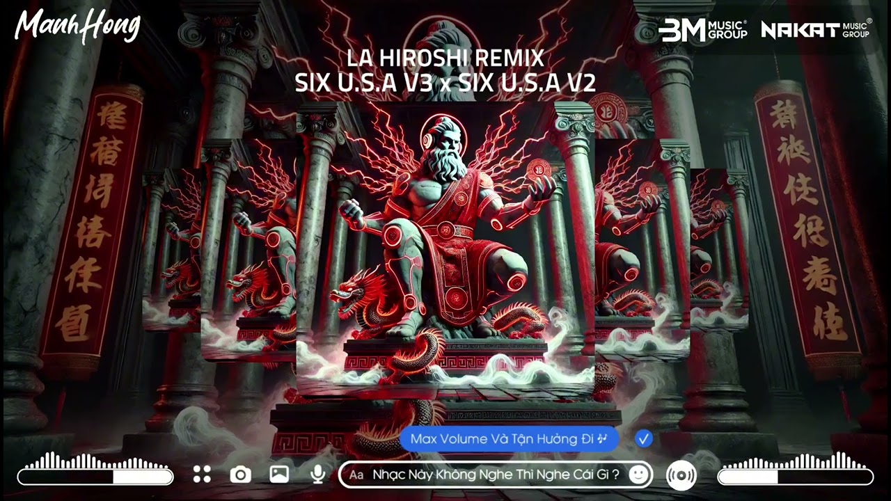 SIX U.S.A VER 3 x SIX U.S.A VER 2 - LA HIROSHI REMIX || SI&Ecirc;U PHẨM NHẠC G&Otilde; HOT TIKTOK 2025 MỚI NHẤT
