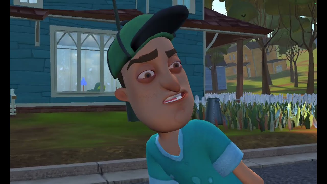 Escaping hello neighbor's secret basement! (Act1) 